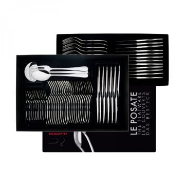 BUGATTİ Settimocielo Inox 75 Parça Çatal Kaşık Bıçak Seti