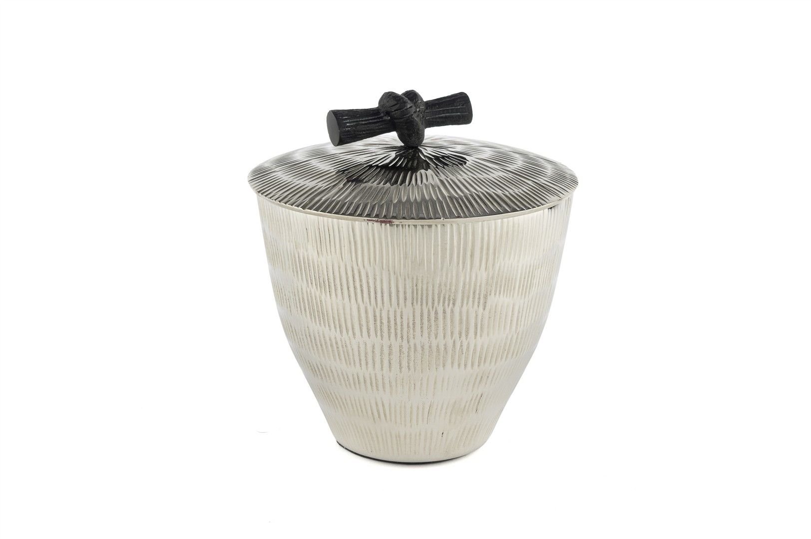 Cali Gümüş Kapaklı Kutu 15x17cm