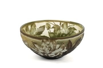 Yeşil Çiçekli Meyvelik 15x28 cm