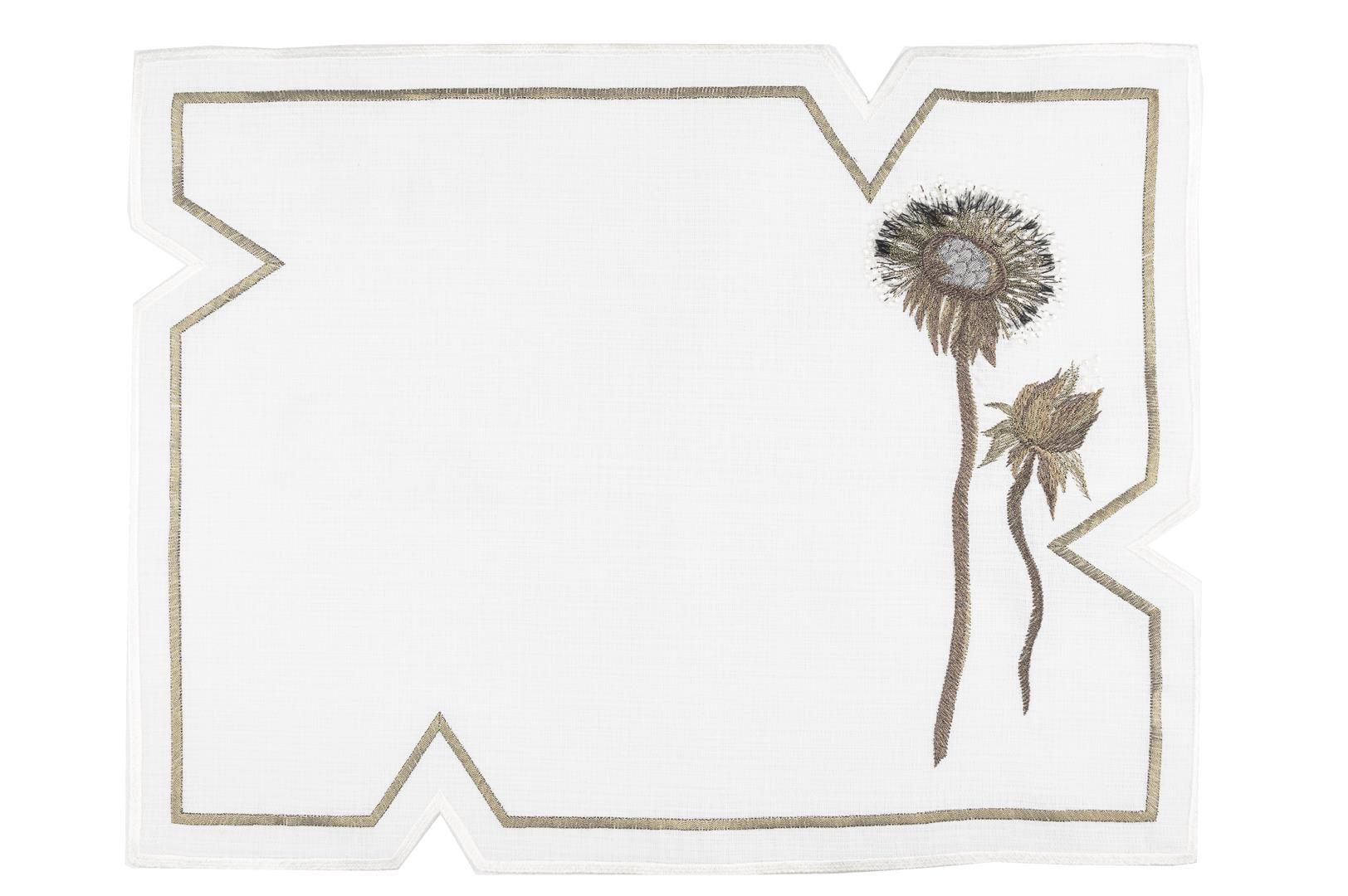 Ella beyaz 6lı amerikan servisi 40x50