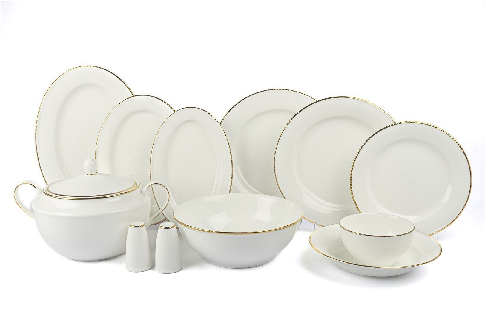 Gold Stripe 74 Parça Yemek Seti