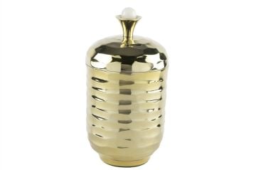 Mavis Gold Kapaklı Kutu 14x23cm