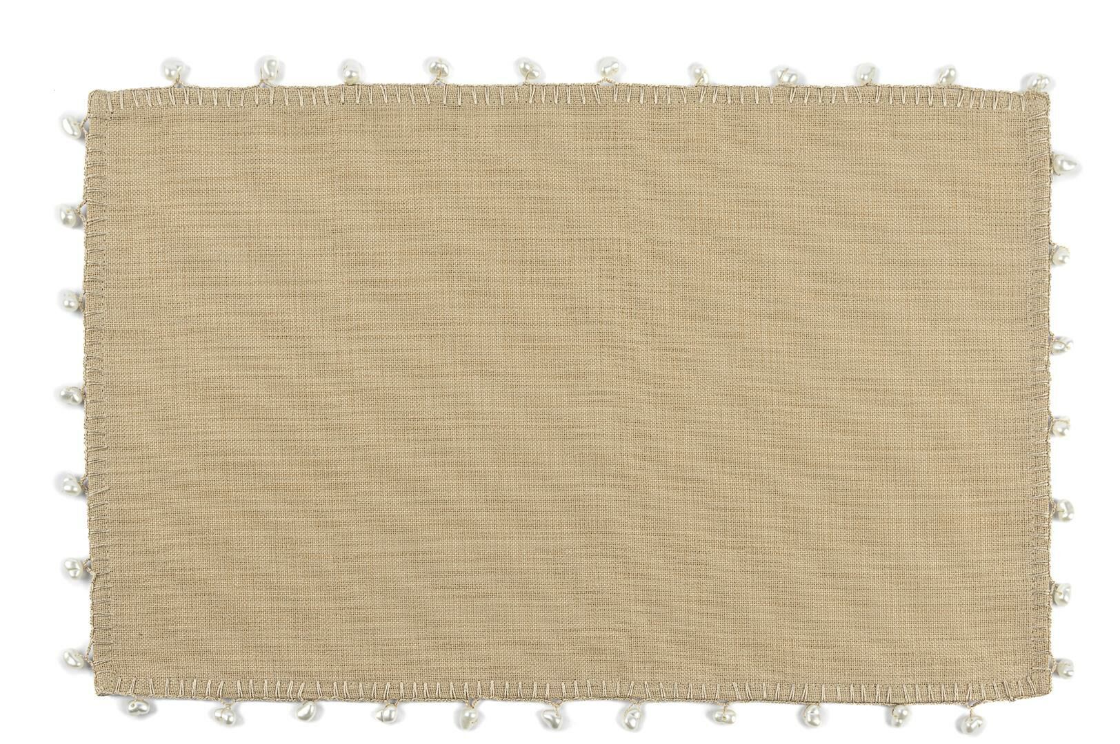 Perla Bej Tepsi Örtüsü 36x23