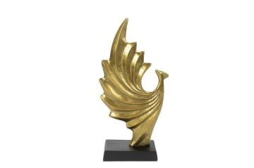 Gold Wing Dekoratif Obje 38x21x9cm
