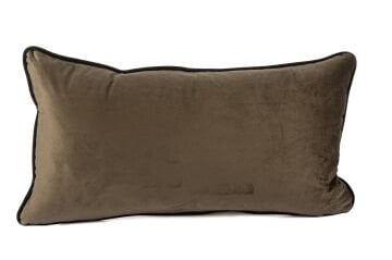 Isla Kahverengi Kadife tek dak 35x65 Yastık