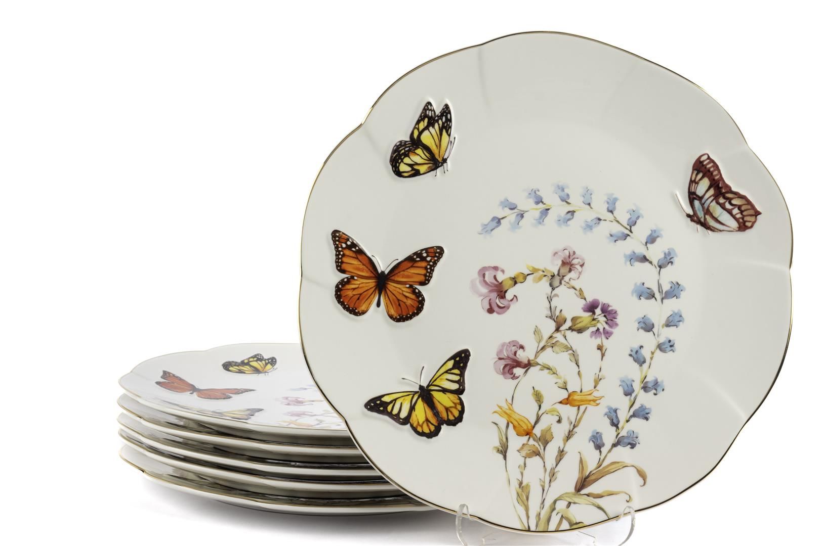 Mariposa 6lı Servis Tabağı 27cm