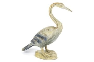 Mavi Kanat Ördek Dekoratif Obje 38x39cm