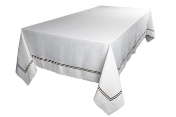 Celine Kahve Altın Masa Örtüsü 180x280