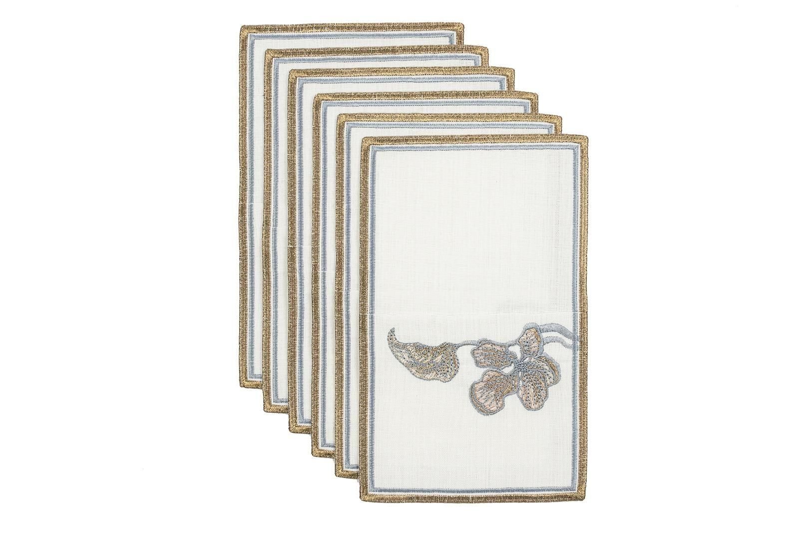 Flora Çatal Kaşık Bıçak Peçetesi