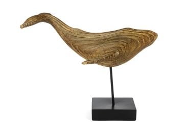 Ahşap Görünümlü Dek Balina 43x38cm