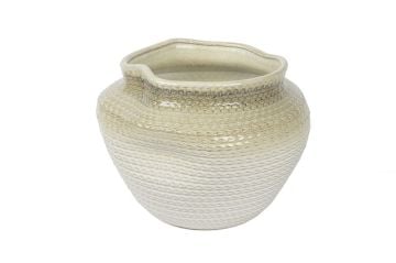 Mocha Geniş Seramik Küp 30x40cm