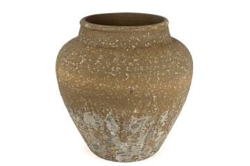 Turuncu Eskitme Küp 46x46cm