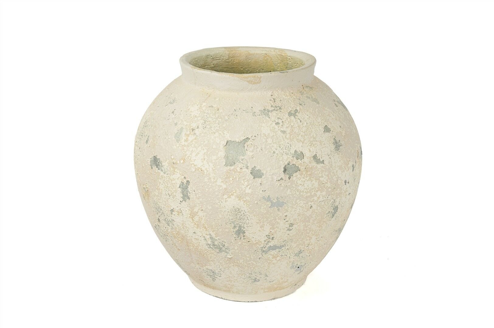 Krem Eskitme Seramik Küp 36x36cm