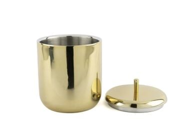 Gold Metal Buz Kovası 15x21cm