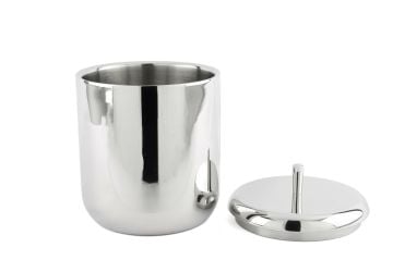 Gümüş Metal Buz Kovası 15x21cm