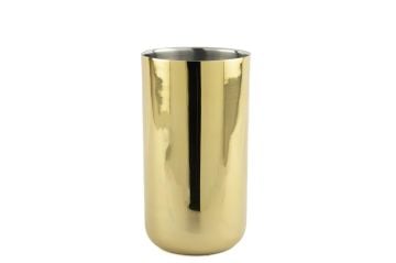 Gold Metal Şarap Soğutucu 11x20cm