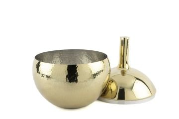 Gold Metal Buz Kovası 20x26cm