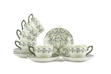 Lunaria 6lı Kahve Fincan Seti 90cc