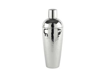 Gümüş Metal Kokteyl Çalkalayıcı 9x26cm