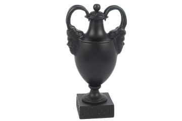 Mat Siyah Kulplu Küp 11x20x38cm