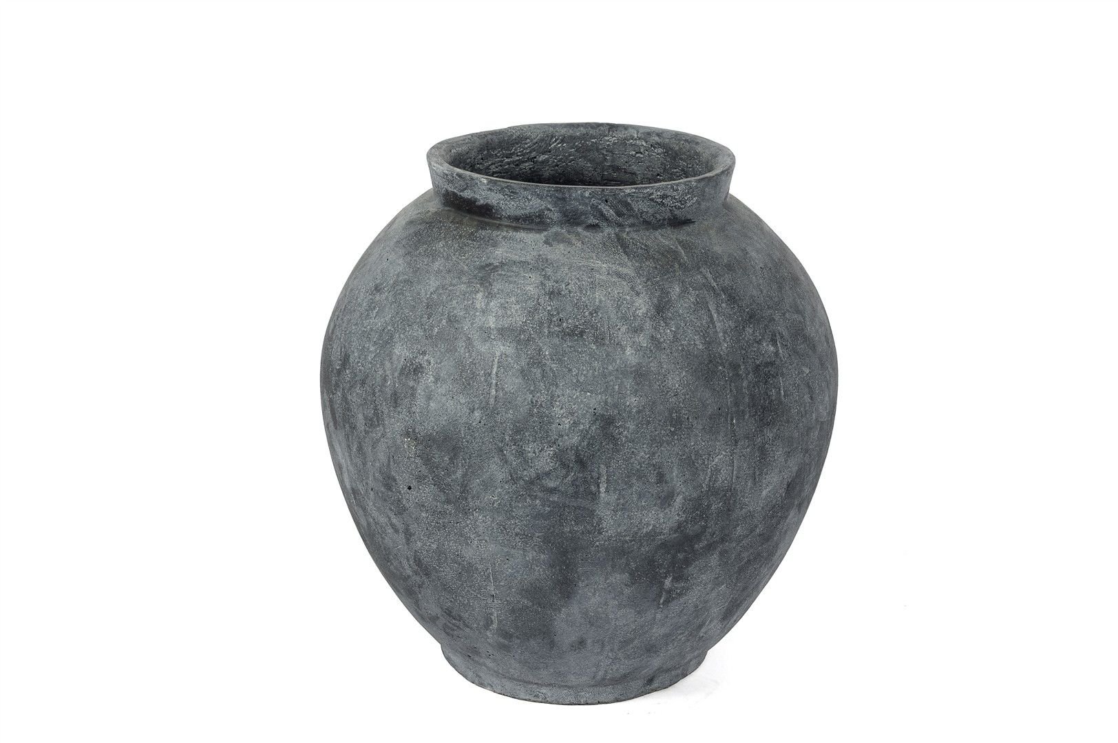 Antrasit Eskitme Seramik Küp 36x36cm