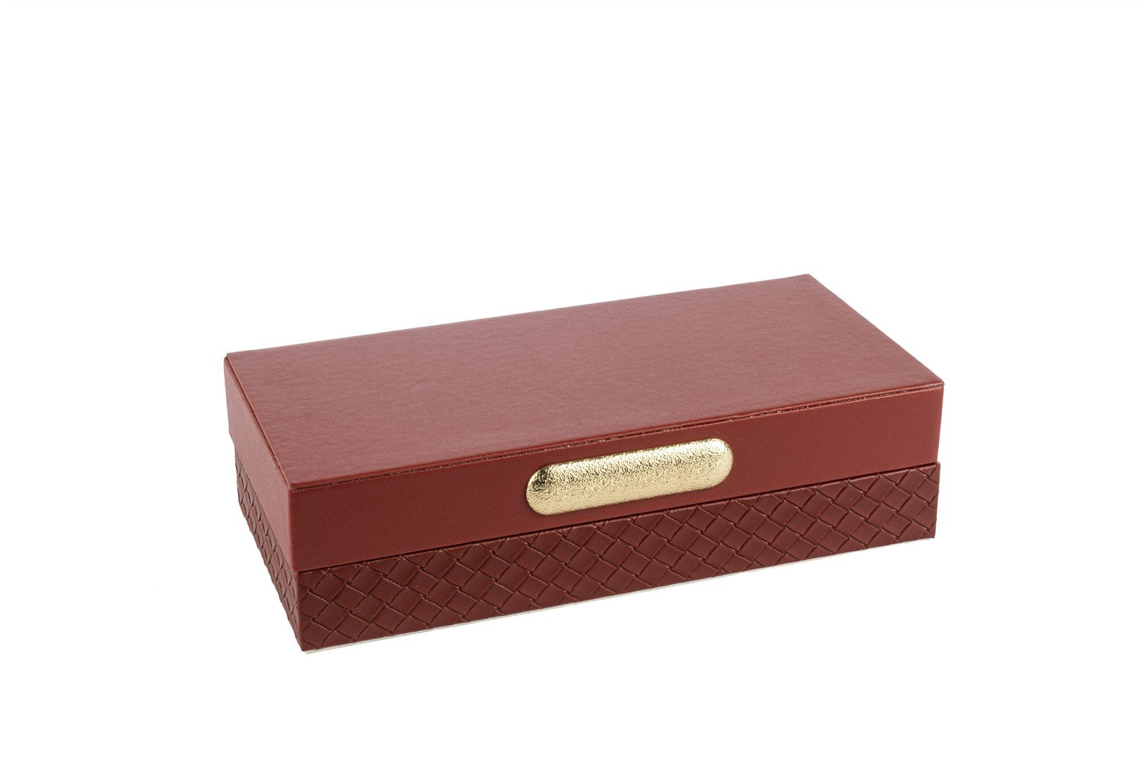 Kırmızı Gold Dek Kutu 25x12x7cm