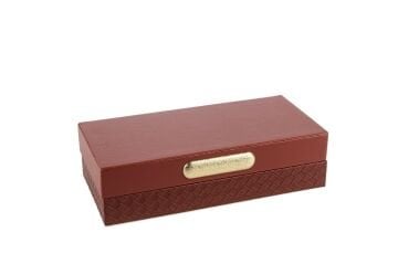 Kırmızı Gold Dek Kutu 25x12x7cm