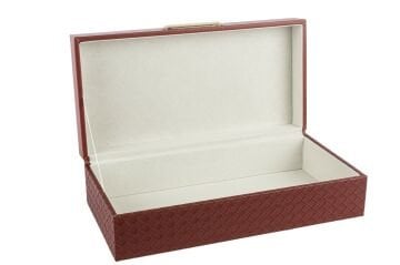Kırmızı Gold Dek Kutu 30x15x9cm