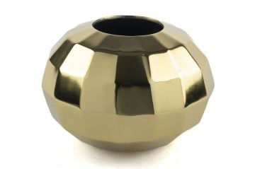 Gold Emery Vazo 25x17cm