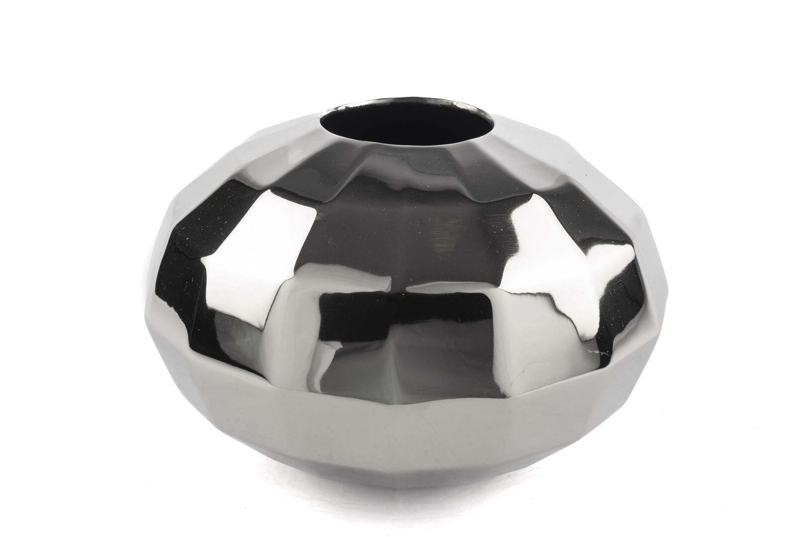 Gümüş Emery Vazo 33x20cm