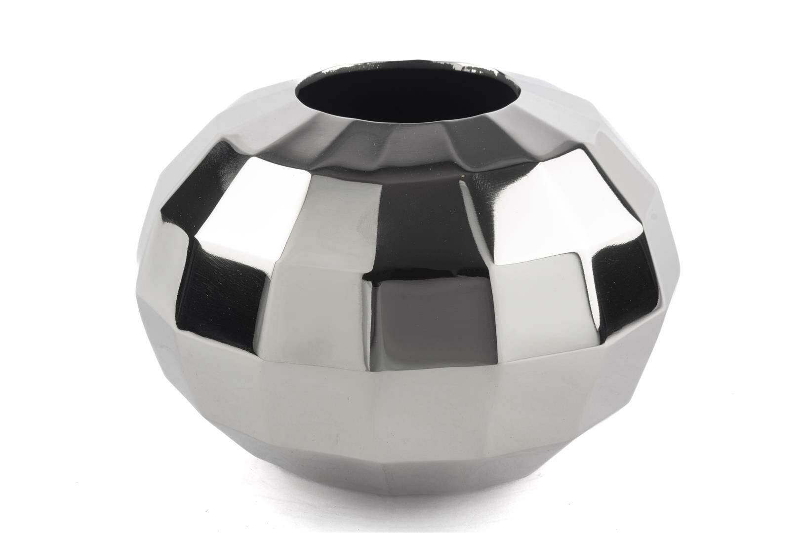 Gümüş Emery Vazo 25x17cm