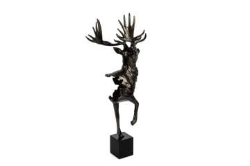 Shıny Brown Geyik Obje36x76