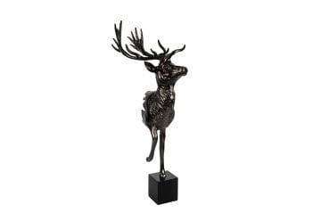 Shıny Brown Geyik Obje36x76