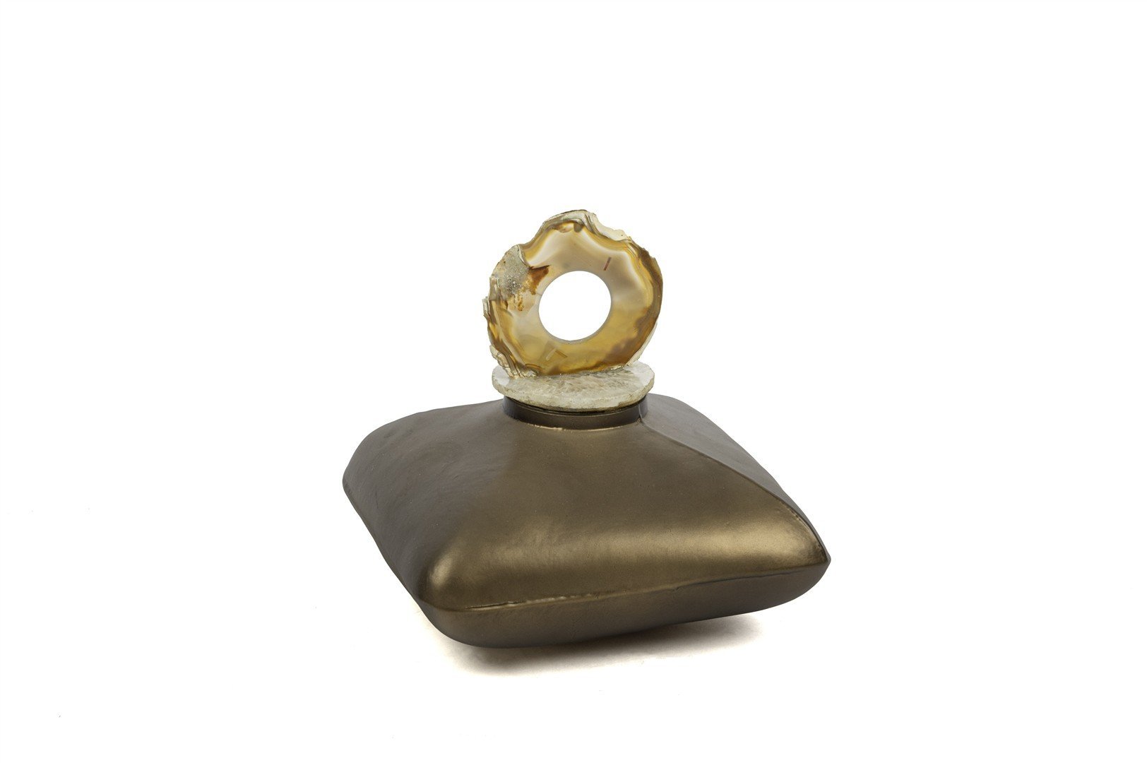 Mürdüm Zeolit Taşlı Dek Obje24x23