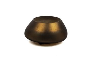 Bronz Cam Mantar Vazo30X16