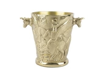 Gold Boğa Dek Şampanya Kovası 20x23cm