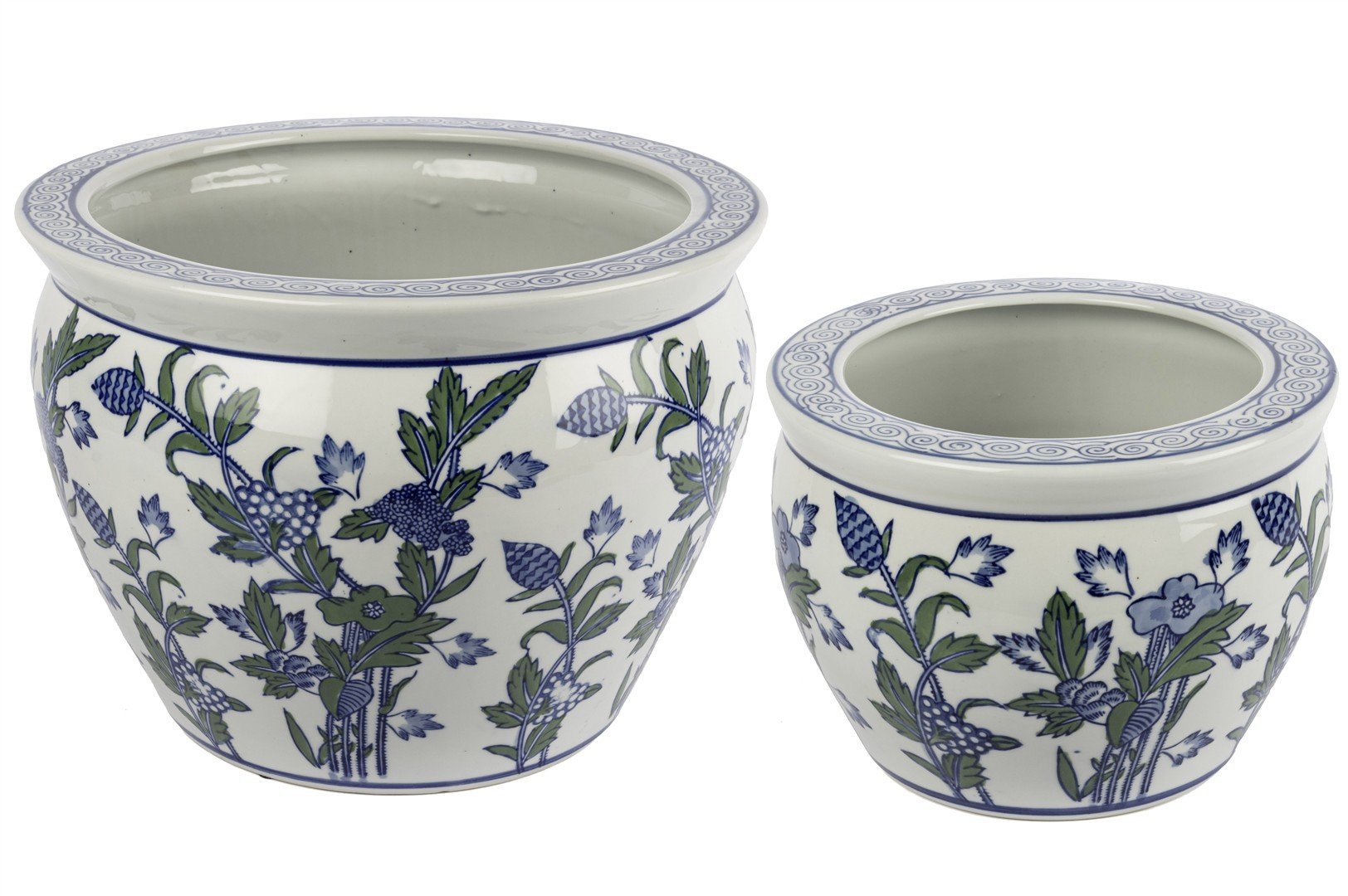 Blue Blanc 2li Saksı 25x19cm 36x26cm