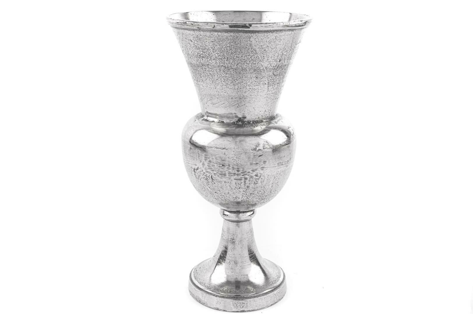 Antik Gümüş Vazo 12x17x36cm