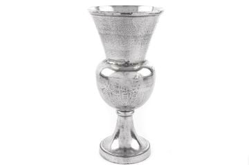 Antik Gümüş Vazo 12x17x36cm