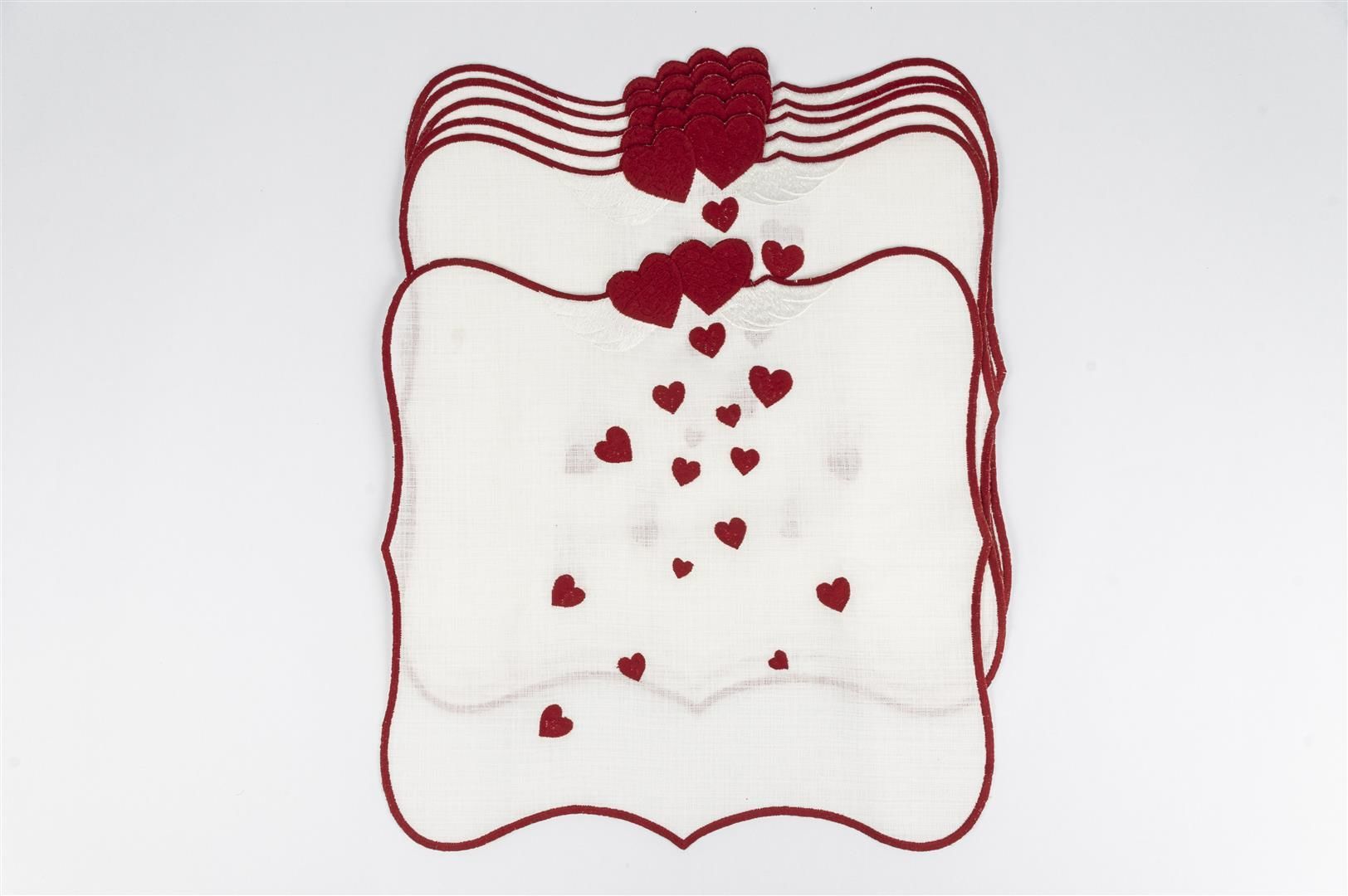Love 6 lı Peçete 40cm