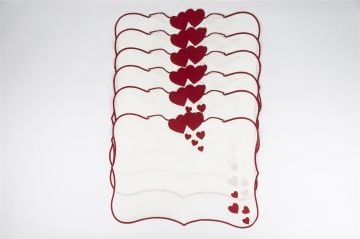 Love 6 lı Amerikan Servis 40x50cm