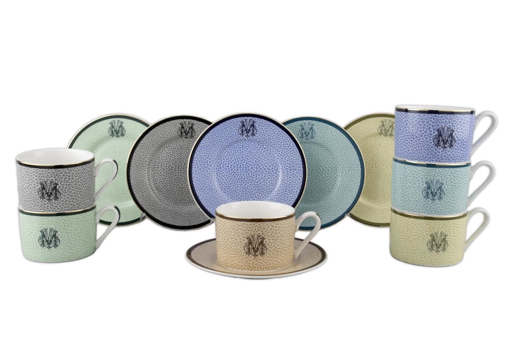 Micasa Desenli 6lı Çay Fincanı Seti