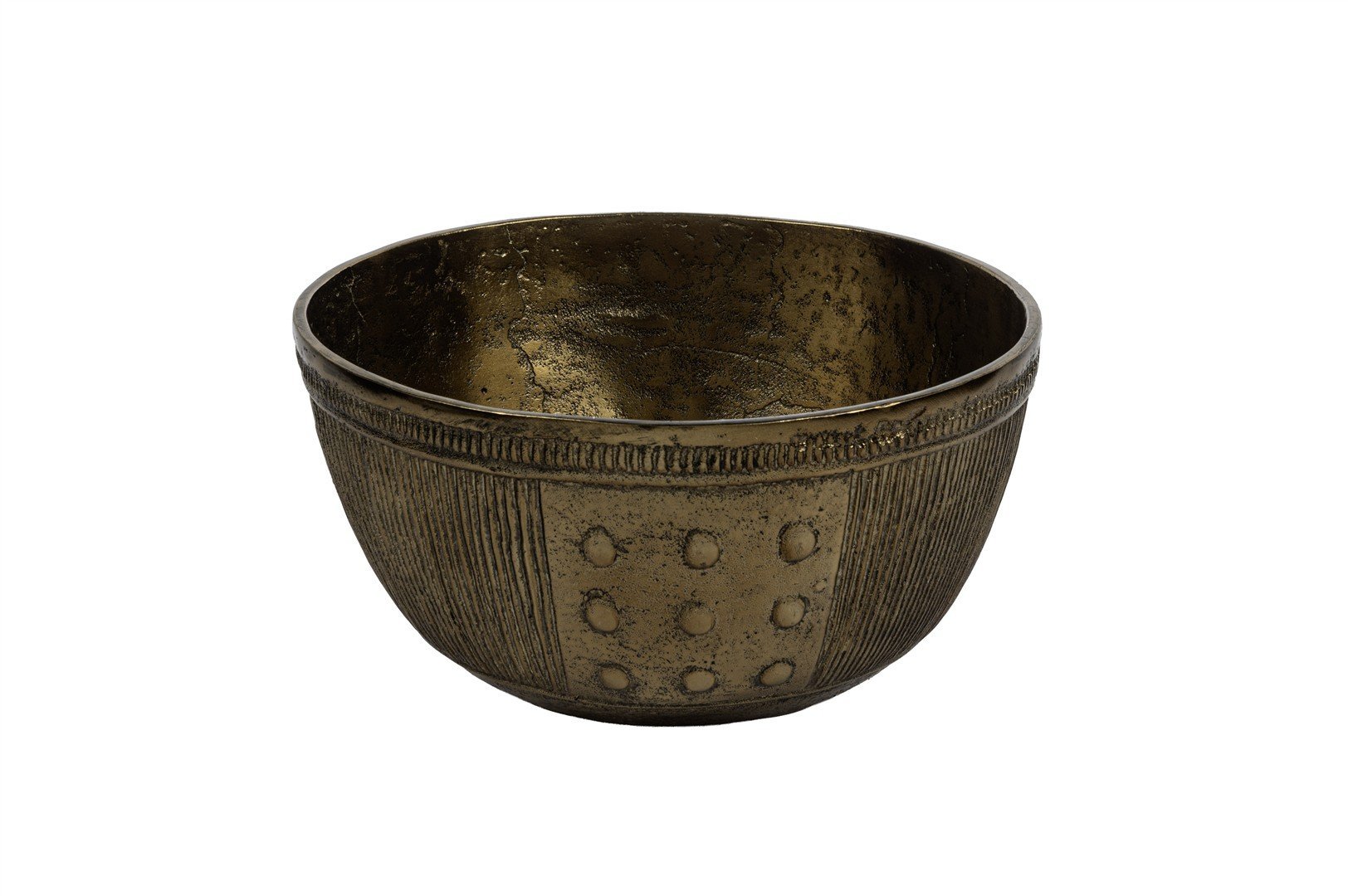 Bronz Antik Dek metal Kase33x19