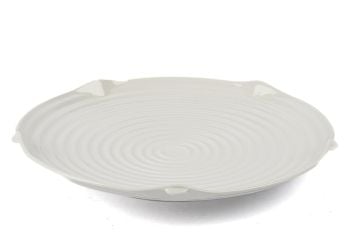 Beyaz Porselen Servis Tabağı 36x6cm