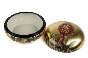 Gold Fiore Kapaklı Kutu 21x12cm