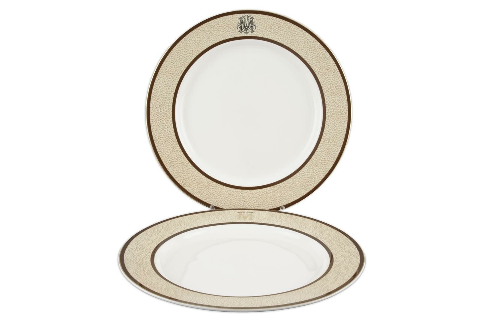 Micasa Desenli 2li Servis Tabağı Seti 27cm