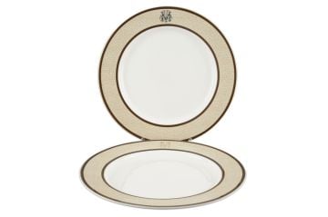 Micasa Desenli 2li Servis Tabağı Seti 27cm