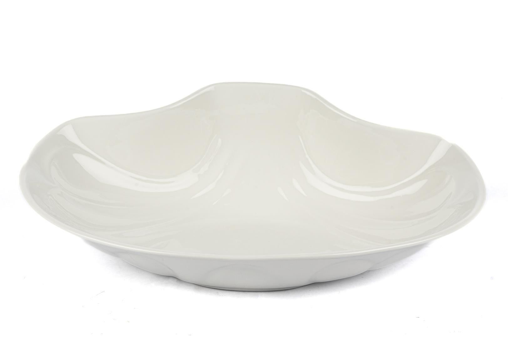 Beyaz Porselen Kase 41x28x13cm