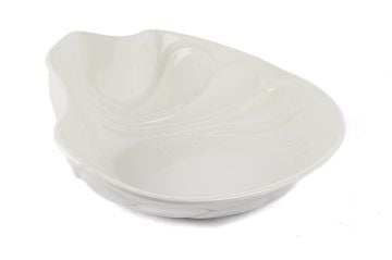 Beyaz Porselen Kase 47x32x14cm