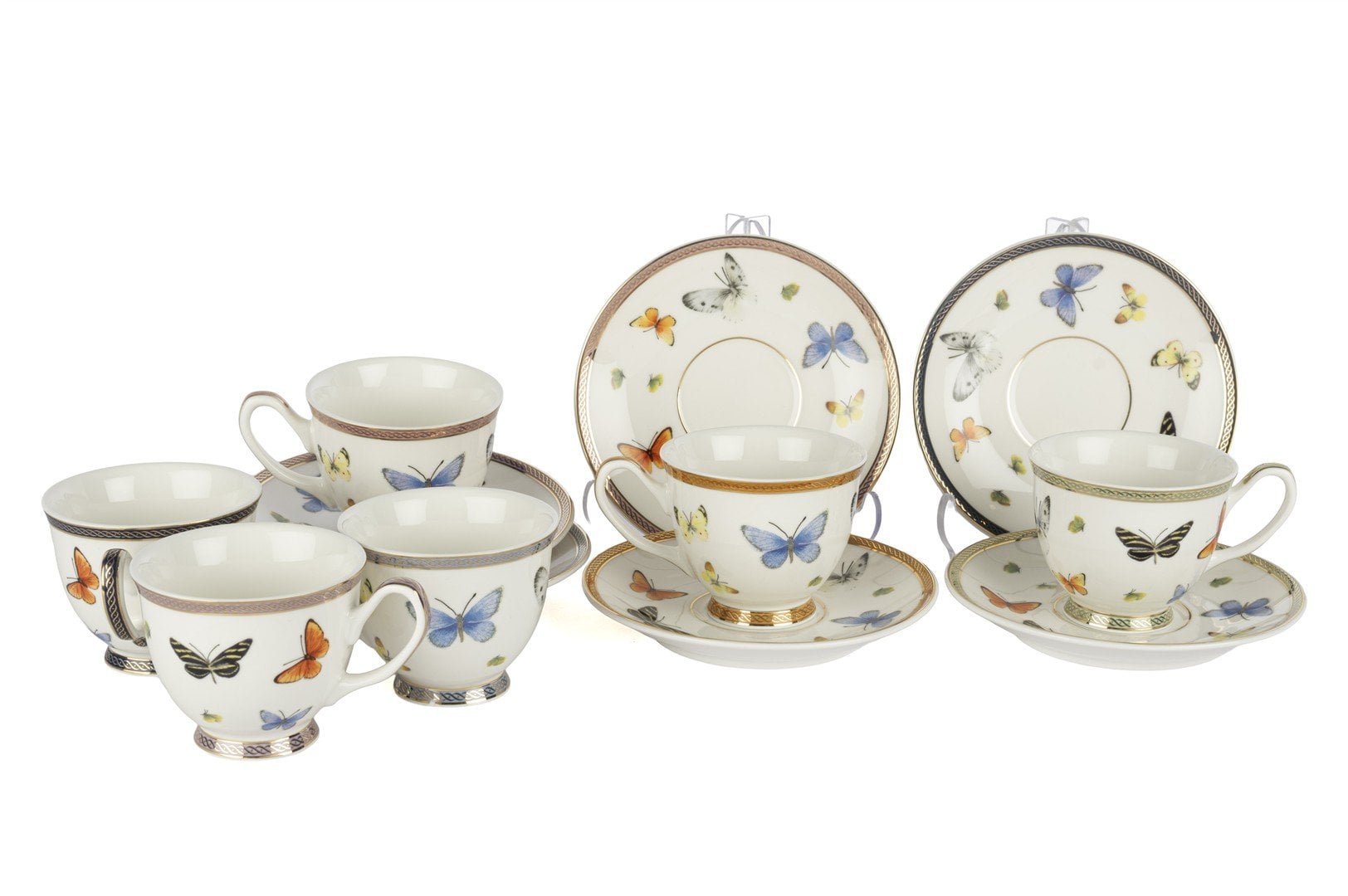 Butterfly 6lı Kahve Fincan Seti